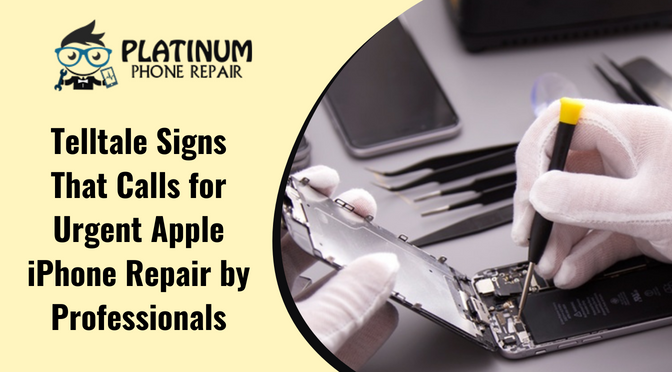 Telltale Signs That Calls for Urgent Apple iPhone Repair by Professionals